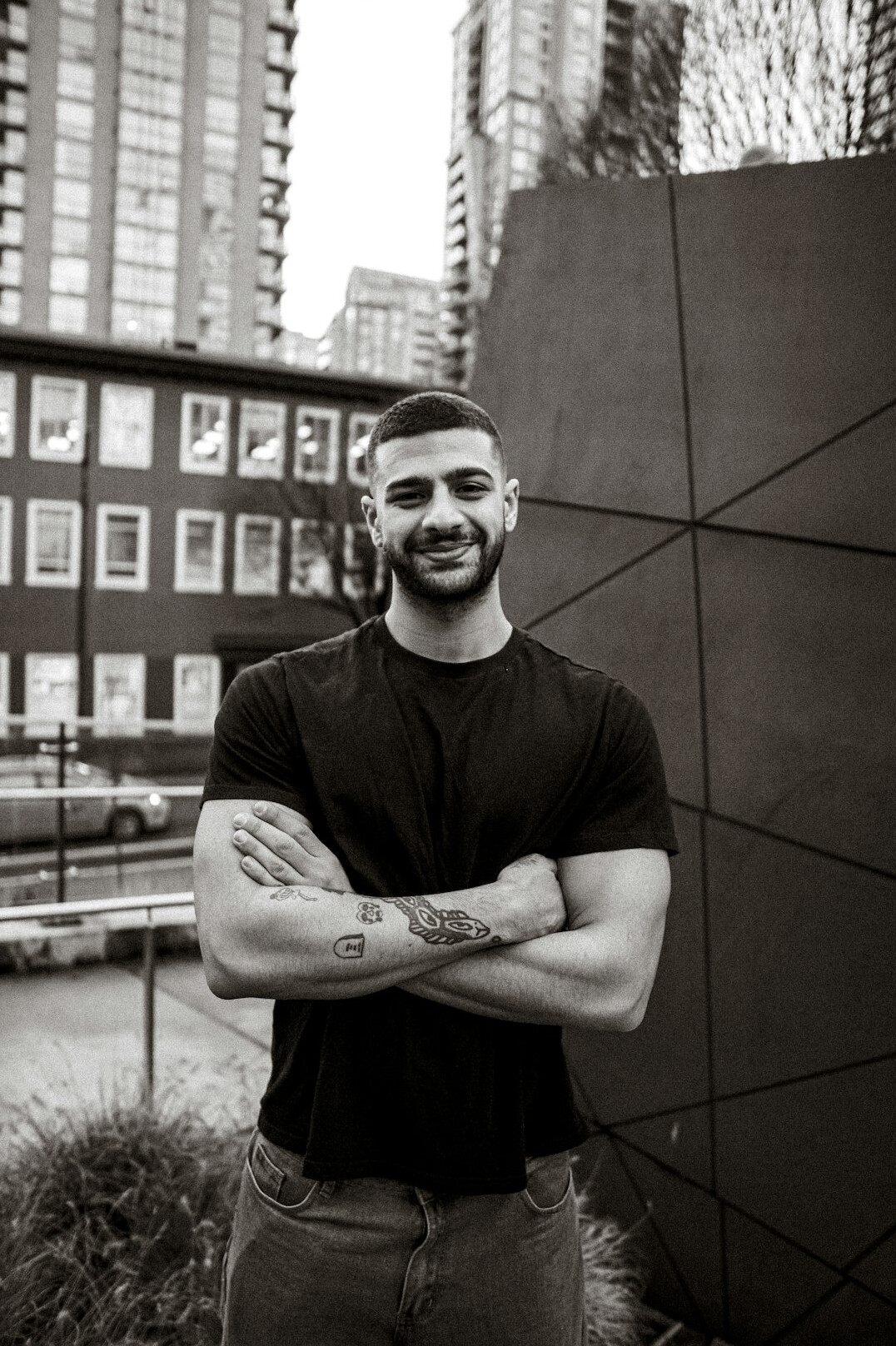 Professional headshot of a Malay male fitness and wellness instructor