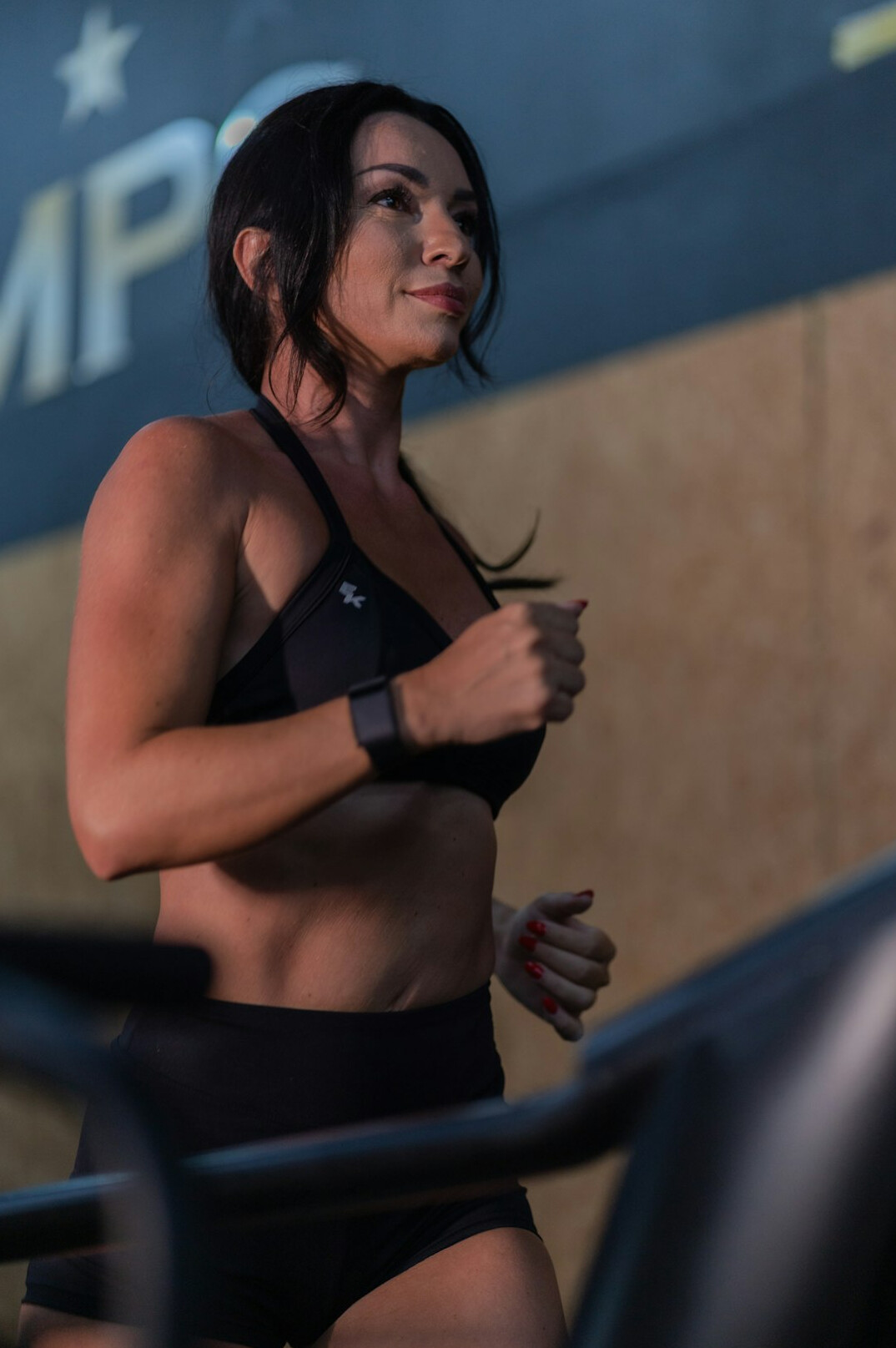 person tracking fitness progress
